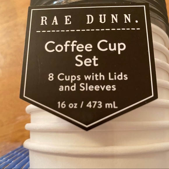 Rae Dunn Easter HIP HOP HOORAY! Set of 8 Disposable Cups, Lids & Sleeves NEW! - Picture 3 of 5